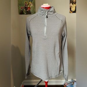 Eddie Bauer 3/4 zip up shirt